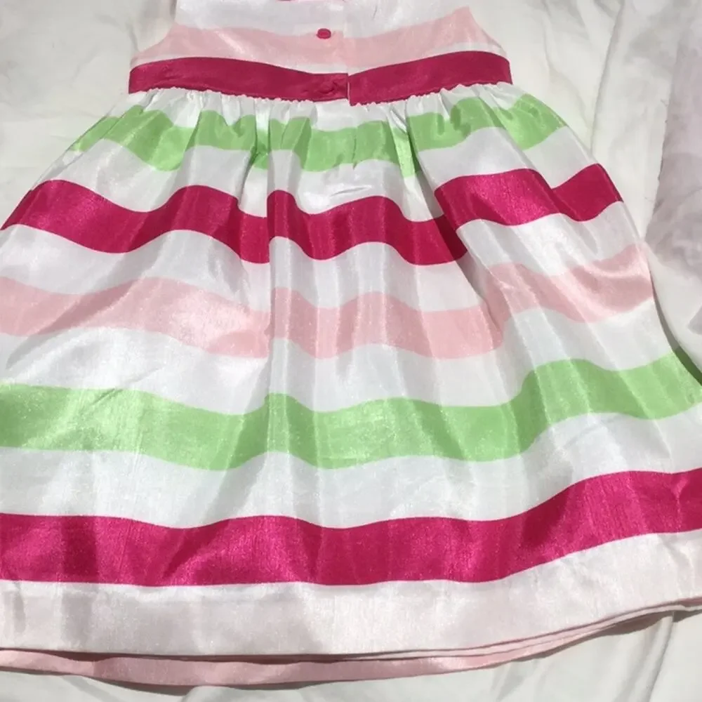 Gymboree striped empire waist dress 18-24m worn 1